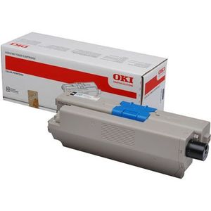 Тонер-картридж OKI C301, Black, 2200стр.