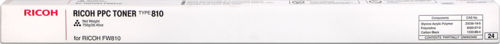 Тонер-картридж Ricoh FW810/FW760/FW740/ FW750/FW870 type 800/810, 1860стр.