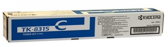 Тонер-картридж Kyocera TK-8315С Cyan (голубой) для TASKalfa 2550ci 