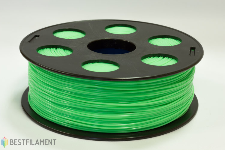 PLA-пластик BestFilament, салатовый, 1.75 мм, 1 кг