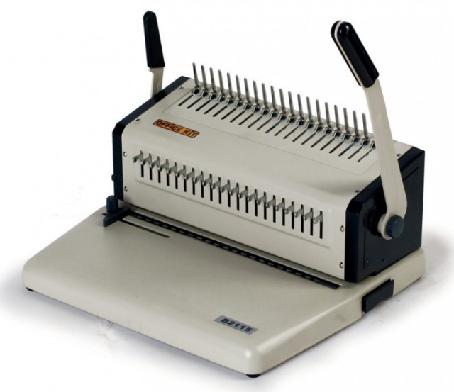 Переплетный аппарат Office Kit B2115 (пластиковая пружина)