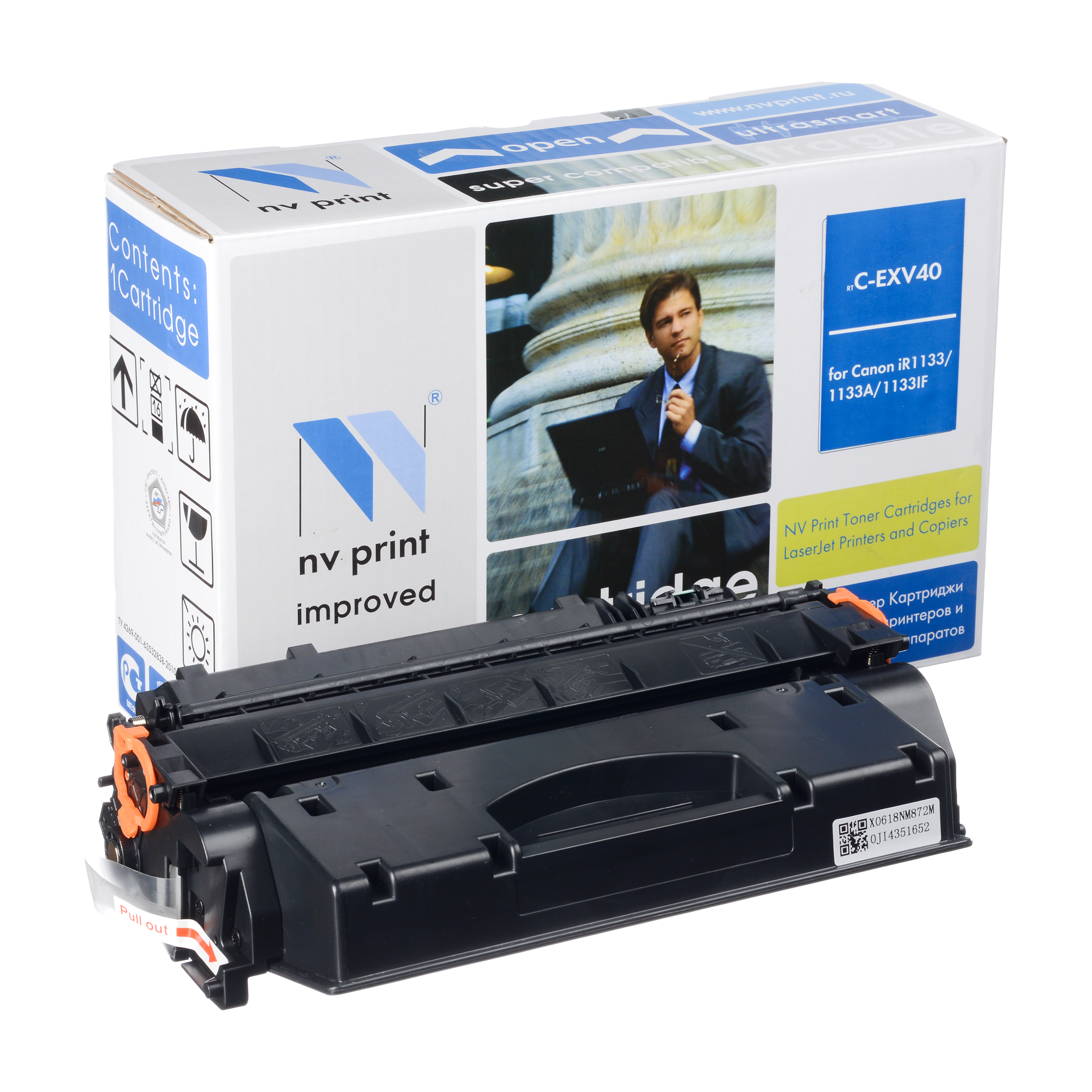 Тонер-туба NVР совместимый Canon C-EXV40 для IR-1133 (6000k)