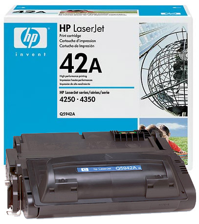 Тонер-картридж HP 942A, LaserJet 4250/4350 Black