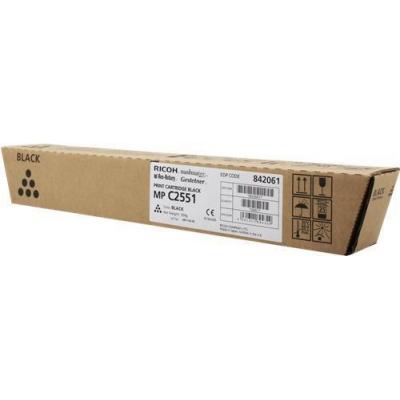 Тонер-картридж Ricoh тип MP C2551E для Aficio MP С2051, Black(черный),10000 страниц