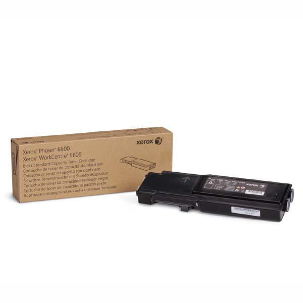 Тонер-картридж Xerox Phaser 6600/ WC6605 Black, 3000стр.