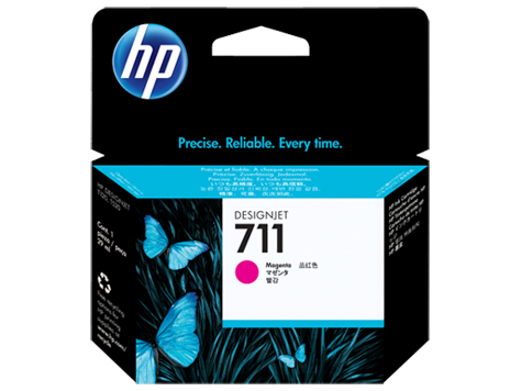 Чернильный картридж HP №711 for DesignJet T120/T520, 29ml, Magenta