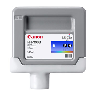 Чернильный картридж Canon PFI-306B (синий), 330мл., для iPF8300