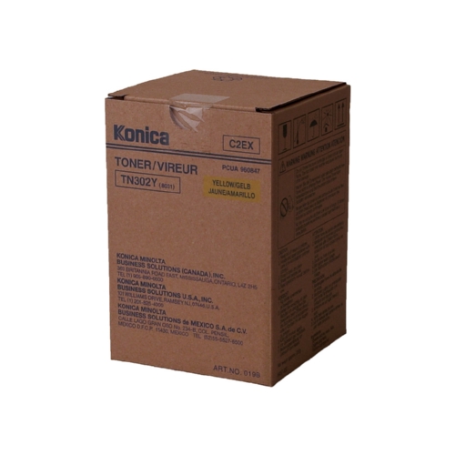 Тонер-картридж Konica 8020/8031 type TN-302Y Yellow, 11500стр.