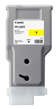 Чернильный картридж PFI-320 Yellow (300 мл для ТМ-серии)