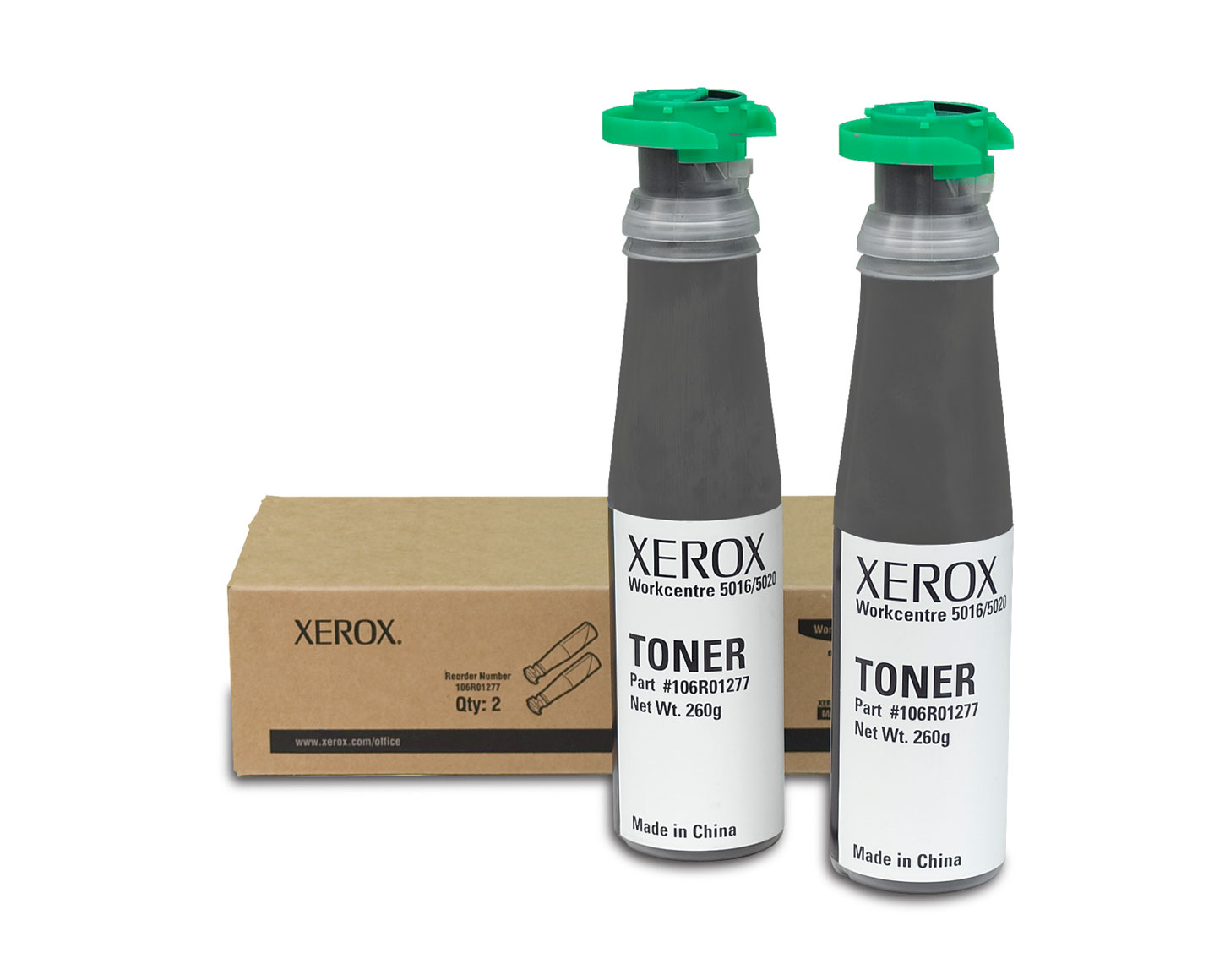 Тонер-картридж Xerox набор из 2-х картриджей, WC 5020B 2х6300стр.