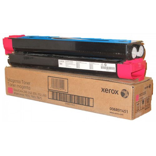Тонер-картридж пурпурный XEROX DC 240/250/242/252/260, (2 тубы)