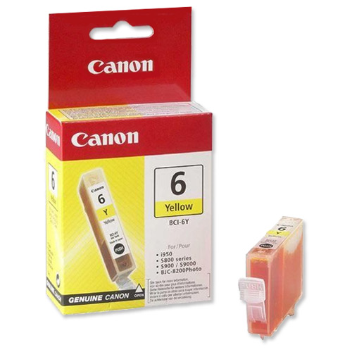 Чернильный картридж Canon BCI-6Y (Yellow)