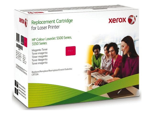 Тонер-картридж Xerox для HP LaserJet 5500/5550 (C9733A, пурпурный), 13500 стр.