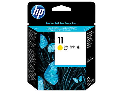 Печатающая головка HP 11, yellow (желтая)
