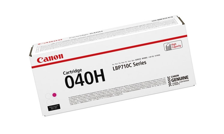Тонер-картридж Canon 040H Magenta (пурпурный, увеличенной емкости) для i-SENSYS LBP-710Cx/712Cx