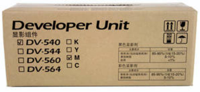 Блок проявки (Developer Unit) Kyocera DV-540M Magenta (пурпурный) для FS-C5100DN/C5150DN и ECOSYS-P6021cdn