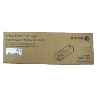 Тонер-картридж Xerox Phaser 6128 Yellow, 2500стр.