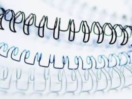 Пружины металлические, белые, 28.5 мм (1-1/8"), 3000 петель