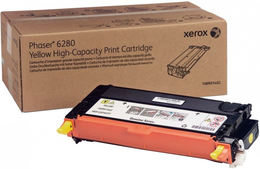 Тонер-картридж Xerox for Phaser 6280, Yellow, 5900стр.