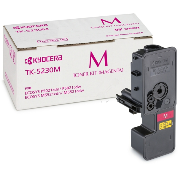 Тонер-картридж Kyocera TK-5230M Magenta (пурпурный) для P-5021cdn/cdw/M-5521cdn/cdw