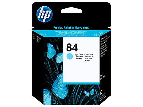 Печатающая головка HP No. 84, DesignJet 10PS/20PS/50PS/30/90/130, Light Cyan
