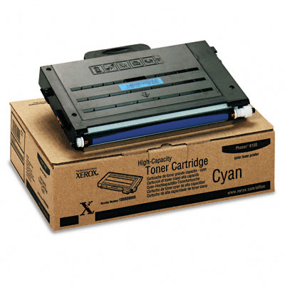 Тонер-картридж Xerox Phaser 6100 Cyan, 5000стр.