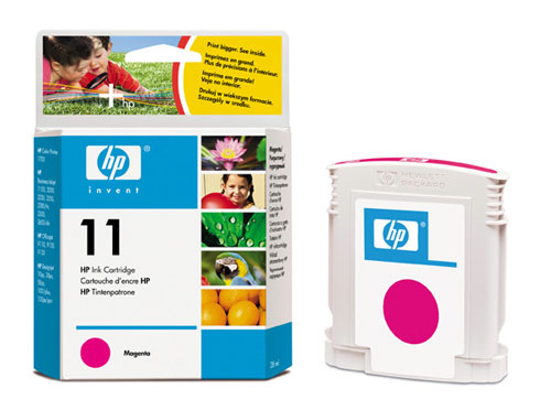 Чернильный картридж HP No. 11 for 1100/2600/2200/2300/9110/9120/9130, Magenta, 28ml