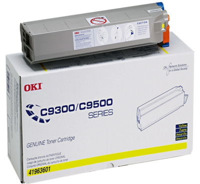 Тонер-картридж Oki C9300/C9500 Yellow, 15000 стр.