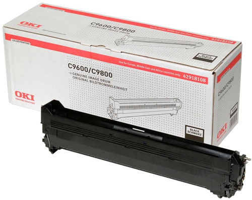 Фоторецепторный барабан Oki C9600/C9800, black, 30000 стр.