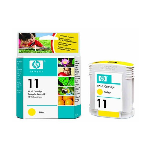 Чернильный картридж №11 HP InkJet 1000,1200, 22xx,2600,2800, Designjet 10ps,20ps,50ps,70,120, желтый, 28мл