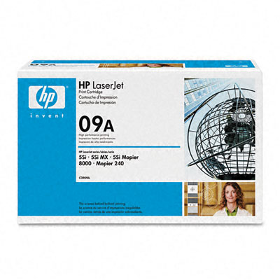 Тонер-картридж черный HP 09A LaserJet 5si/5simx/5sinx/6si, 15000 стр.
