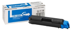 Тонер-картридж Kyocera FSC5150DN type TK-580С Cyan, 2800 стр.