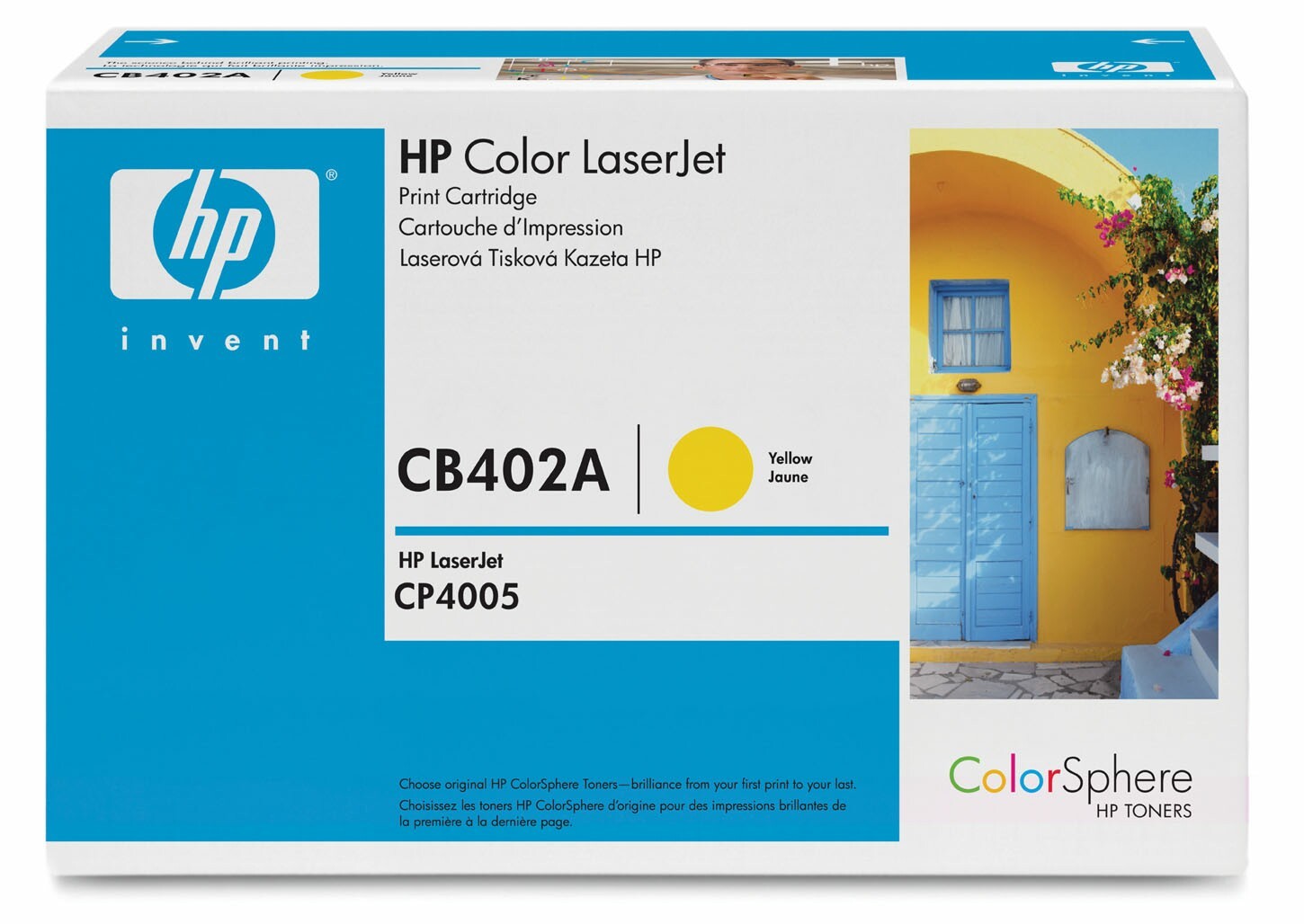 Тонер-картридж желтый HP 402A, Color LaserJet CP4005, 7500стр.