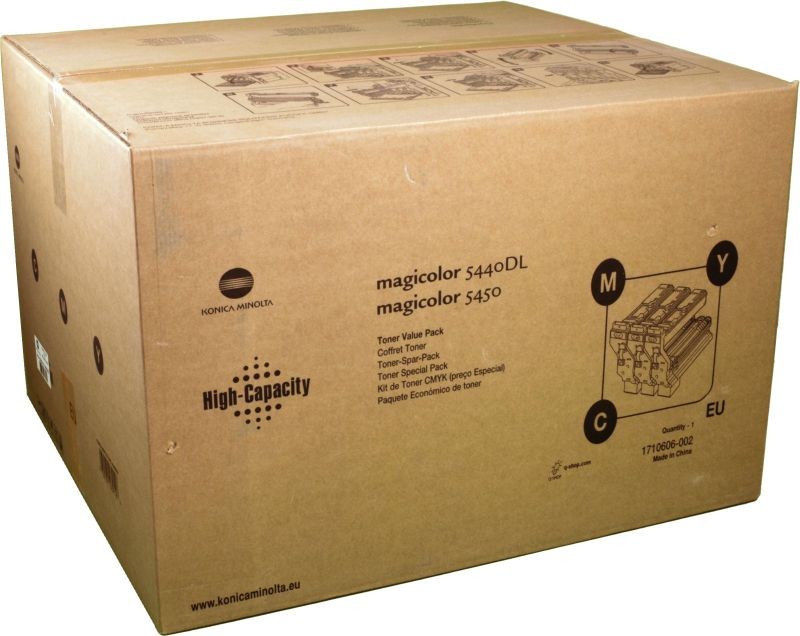 Тонер-картридж Konica Minolta Magicolor 5440/5450 series набор из 3-х картриджей CMY,12000 стр.