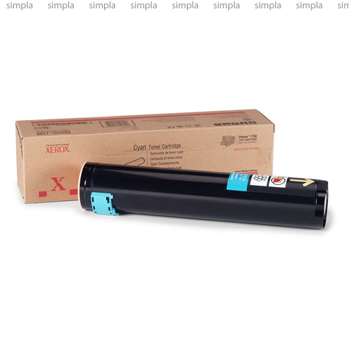 Тонер-картридж Xerox Phaser 7750 Cyan, 22000стр.
