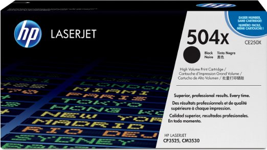 Тонер картридж HP for CM3530/CP3525 Black 10500стр
