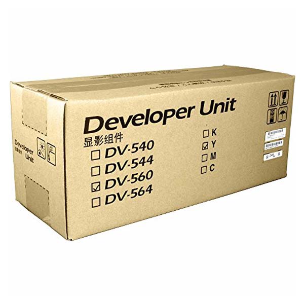 Блок проявки (Developer Unit) Kyocera DV-560Y Yellow (желтый) для FS-C5200DN/C2026MFP и ECOSYS-P6026cdn