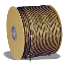 Металлические пружины в бобине Wireline, белые, D 12.7 мм (1/2) 25000 петель