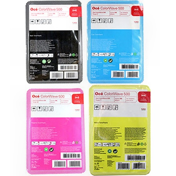 Картриджи Oce для ColorWave 500, (C,Y,M,K), 5 шт. по 4 цвета x 500 г