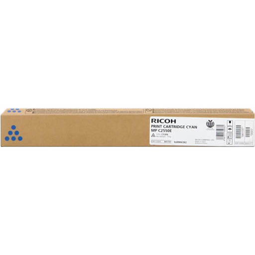 Тонер-картридж Ricoh для Aficio  MPC2550Eficio MP,Cyan(голубой), 5500 страниц