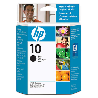 Чернильный картридж HP No.10 for DJ 2000C/2500C/2200/2250, DJ 500/ps, 800/ps, 69ml, Black