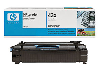 Тонер-картридж черный НР 43X LaserJet 9000/9050/9000mfp/9040mfp/9050mfp , 3000 стр.