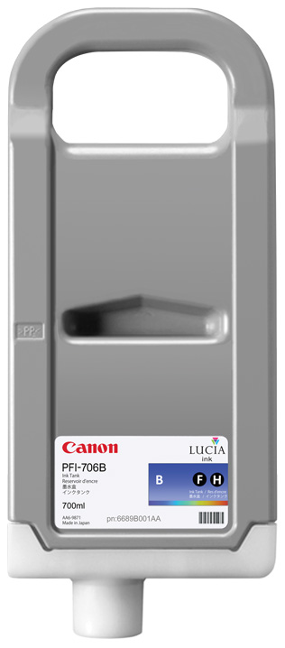 Чернильный картридж Canon PFI-706 B,  iPF 8400/9400, Blue