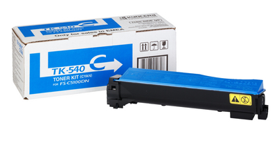Тонер-картридж Kyocera FSC5100DN type TK-540 Cyan, 4000 стр.