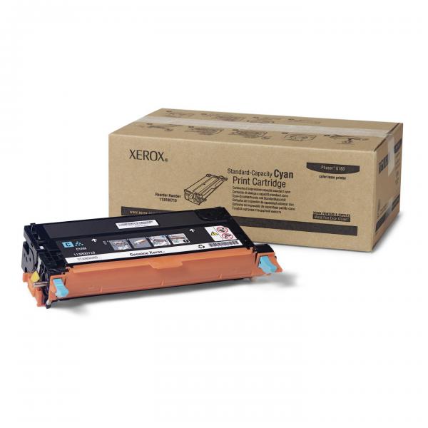 Тонер-картридж Xerox Phaser 6180 Cyan 2000стр.