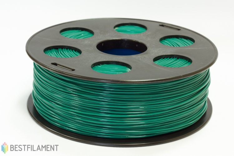ABS-пластик BestFilament, изумрудный, 1.75 мм, 1 кг