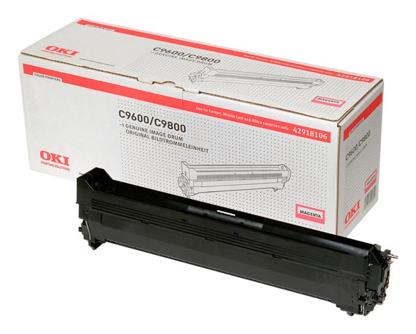 Фоторецепторный барабан Oki C9600/C9800, Magenta, 30000 стр.