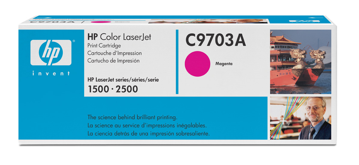 Тонер-картридж HP 703A, Color LaserJet 1500/2500, Magenta