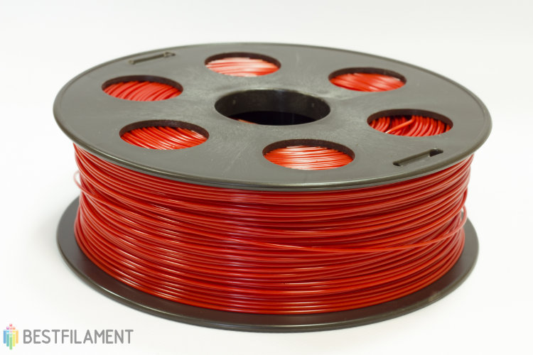 ABS-пластик BestFilament, красный, 1.75 мм, 1 кг