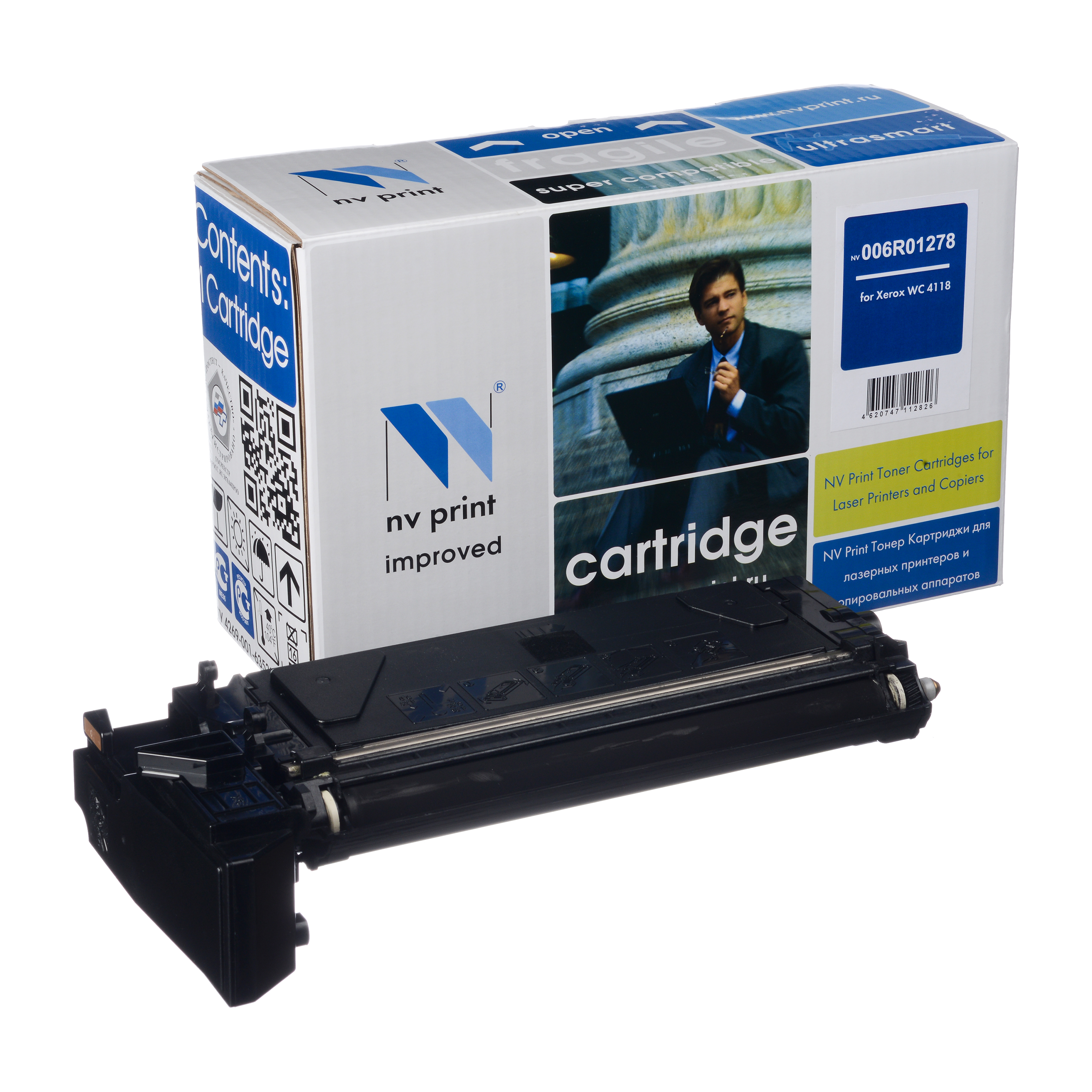 Картридж NVP совместимый Xerox 006R01278 для WC 4118 (8000k)